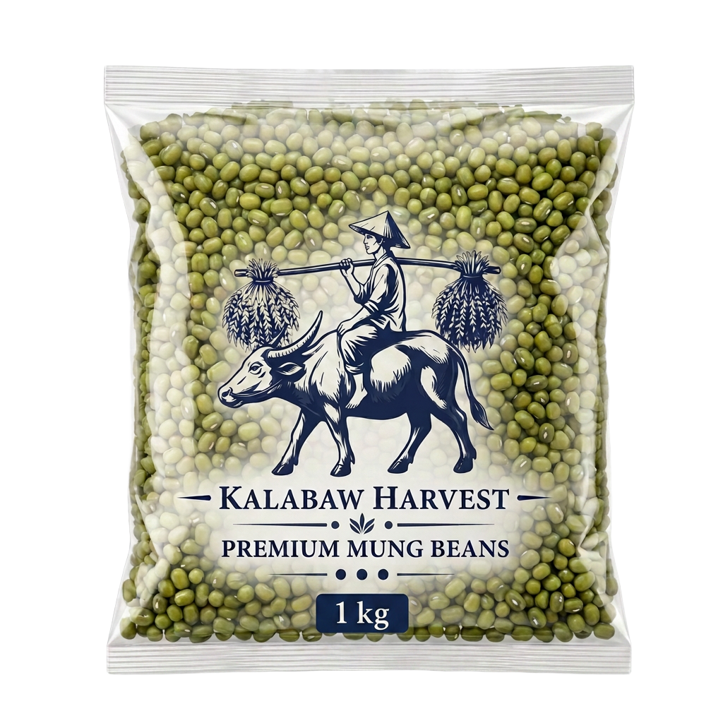 Kalabaw Harvest Mung Beans 1 kg retail pouch