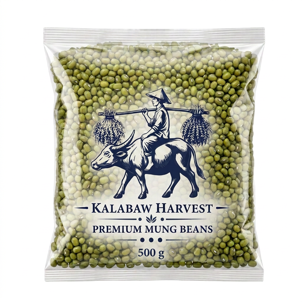Kalabaw Harvest Mung Beans 500 g retail pouch