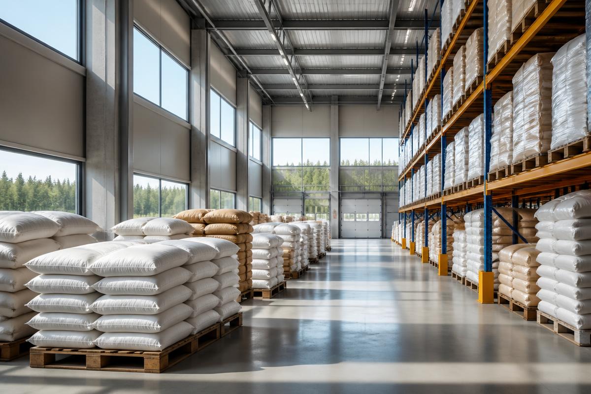 Modern European logistics warehouse in Estonia
